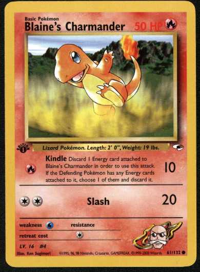 061 Blaine's Charmander